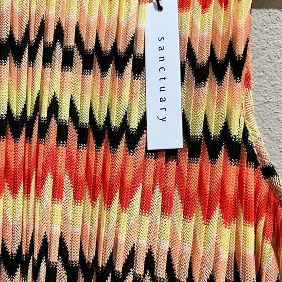 Sanctuary Womens Dress Size Large Summer Crochet Mini Dress - Picture 4 of 5